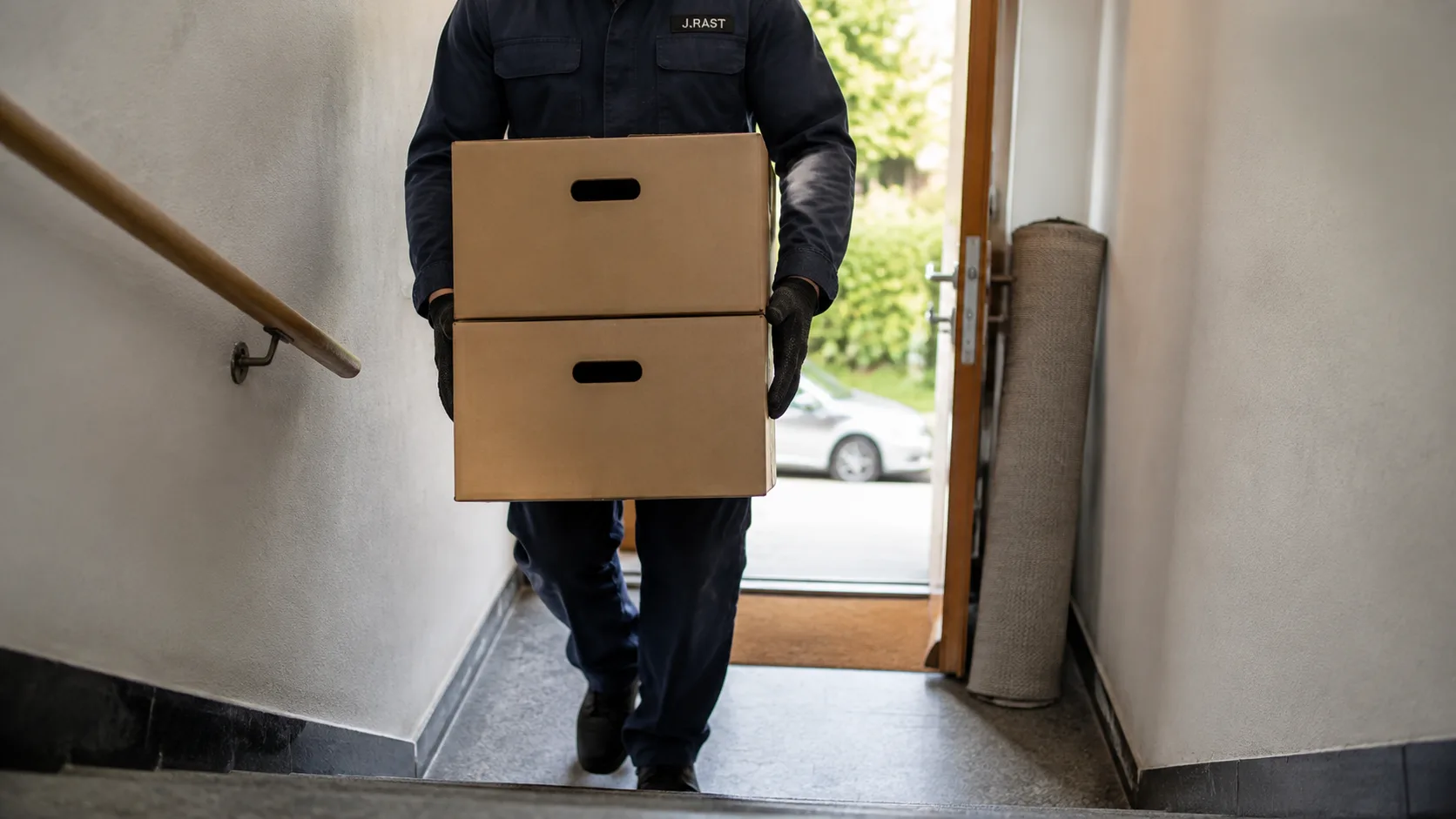 Wohnung wird geräumt
